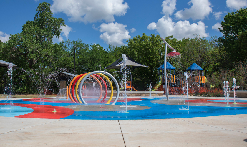 Collini Park Splash Pad splash pad in Mansfield